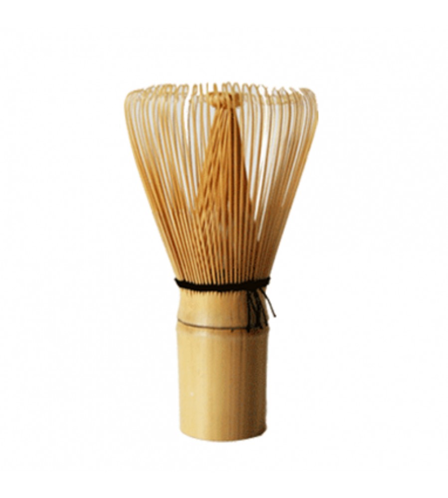 Batidor de bambú Chasen con 100 varillas de bambú
